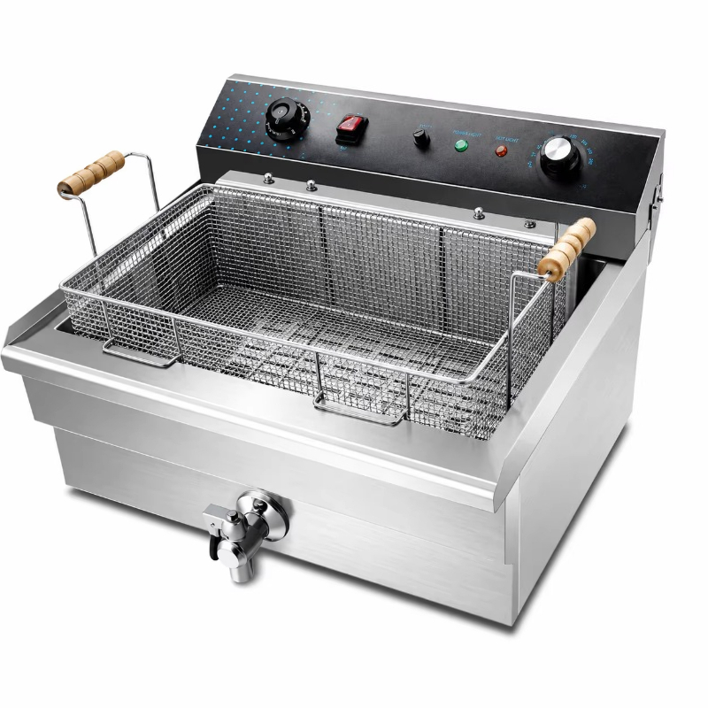 Induction Cooker Commercial - หม้อทอดไฟฟ้าเชิงพาณิชย์ 30 ลิตร สแตนเลส ความจุขนาดใหญ่