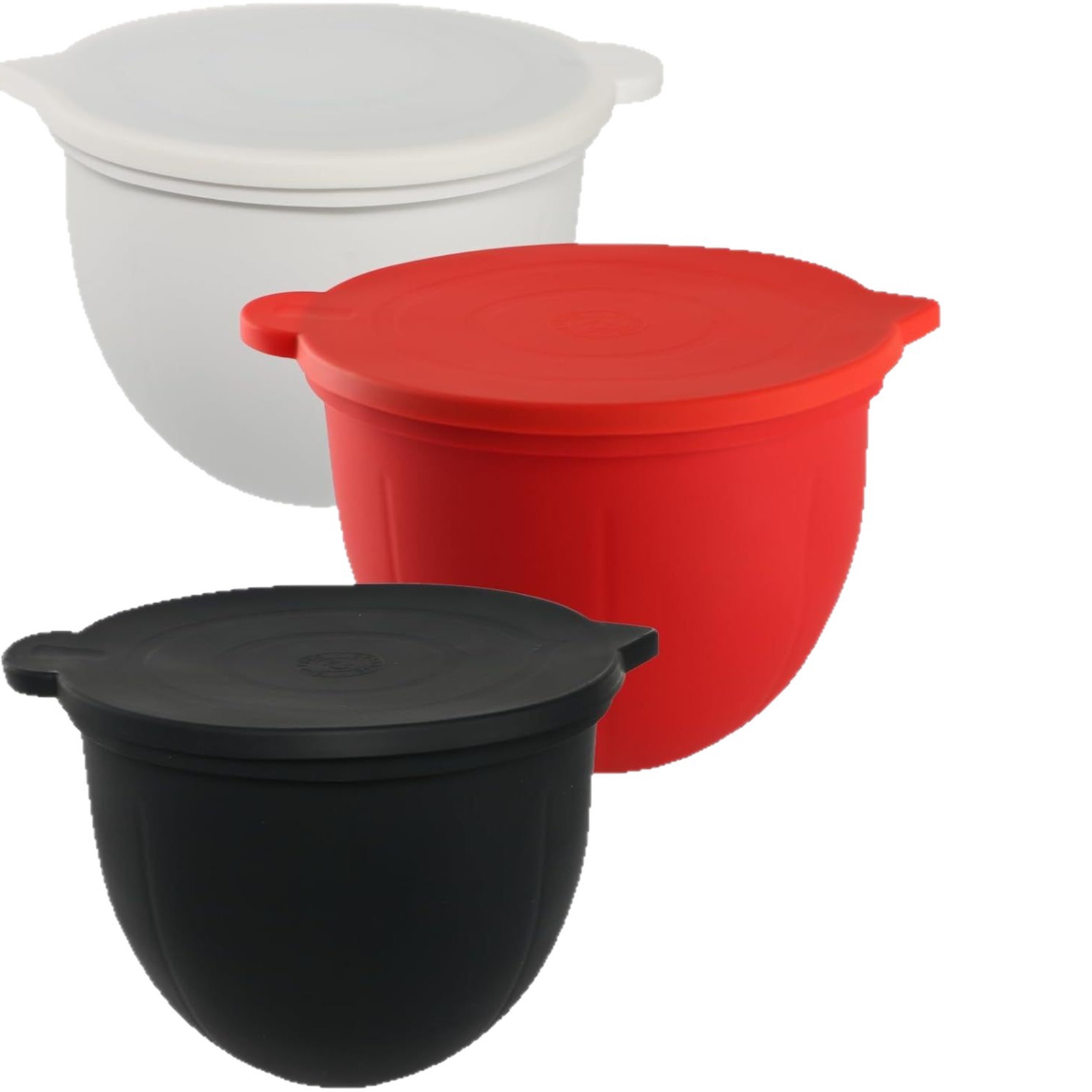 Commercial Kitchen Aid Mixer - ชามซิลิโคนอเนกประสงค์ 1 ชิ้น พร้อมฝาปิด สำหรับเครื่องผสมอาหารแบบตั้งโต๊ะ Kitchenaid