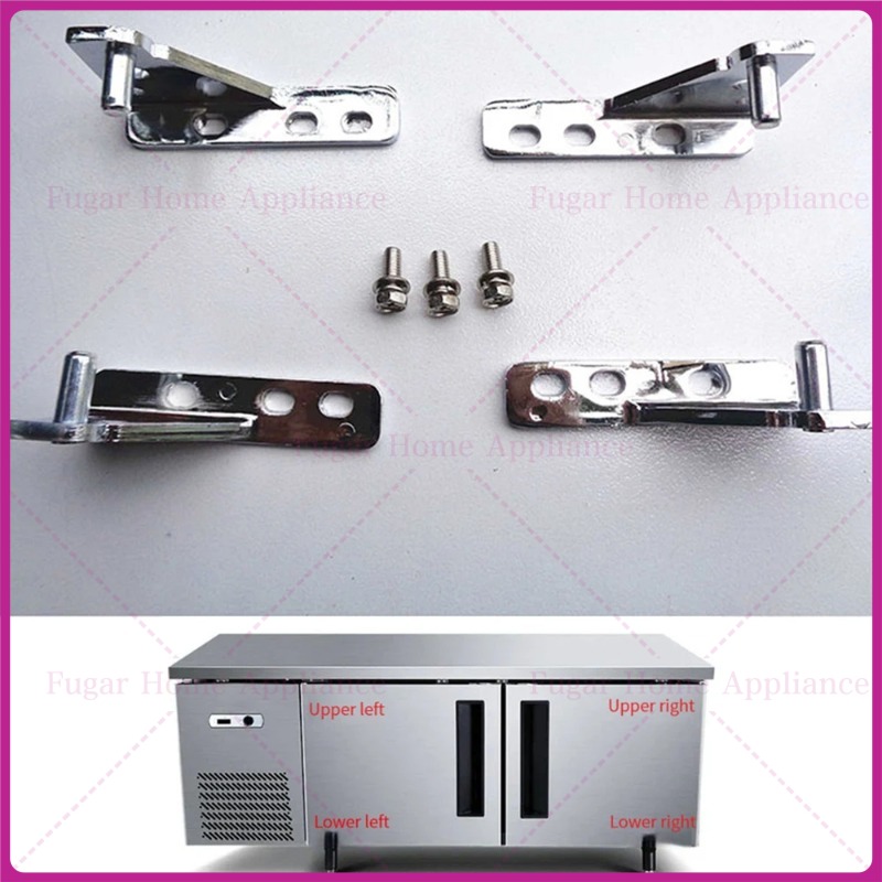 Commercial Kitchen Door - บานพับตู้เย็นแบบมีฐานรอง 35 มม. อุปกรณ์ครัวเชิงพาณิชย์ อะไหล่ตู้แช่แข็ง บานพับประตูตู้เย็น