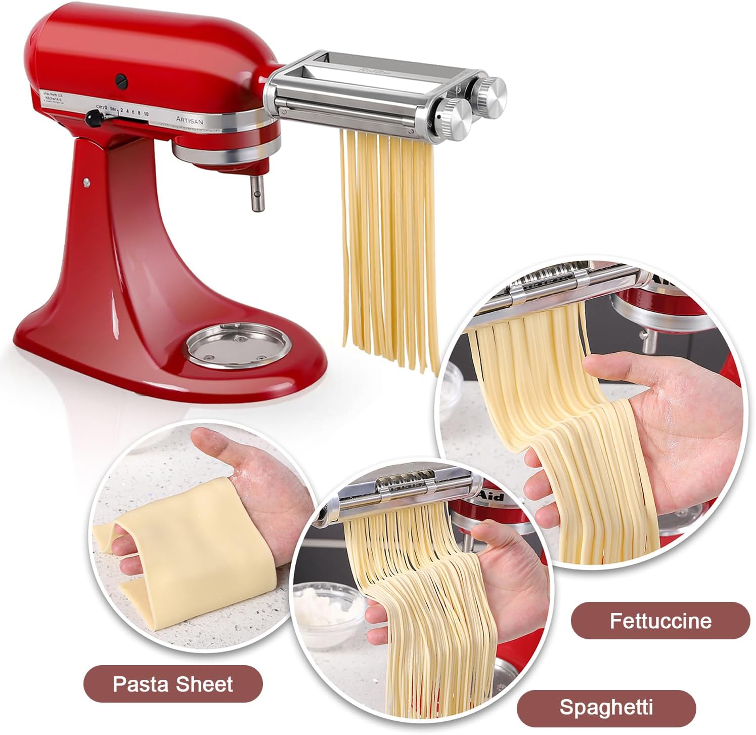 อุปกรณ์เสริมเครื่องผสมอาหาร Ki - Commercial Kitchen Aid Mixer บทวิจารณ์และราคา