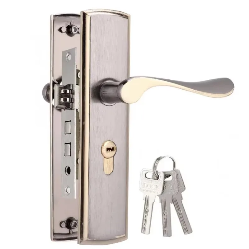 กุญแจล็อคมือจับประตูสีทองล็อคป - Commercial Kitchen Door บทวิจารณ์และราคา