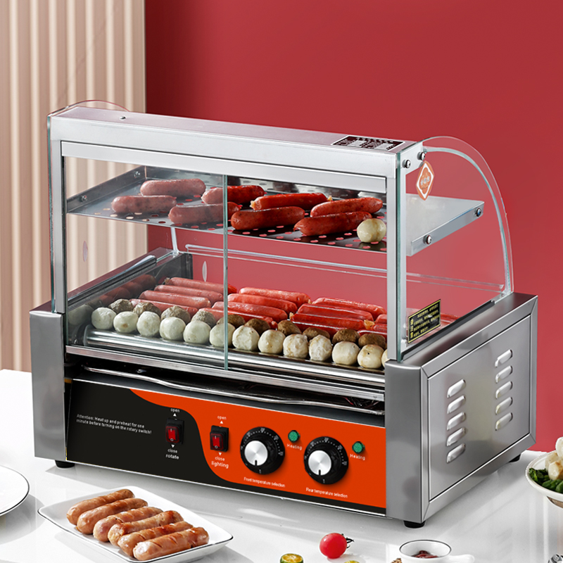 เครื่องย่างไส้กรอกและฮอทดอกสแต - Commercial Kitchen Usa บทวิจารณ์และราคา
