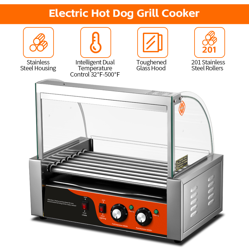เครื่องย่างไส้กรอกและฮอทดอกสแต - Commercial Kitchen Usa บทวิจารณ์และราคา