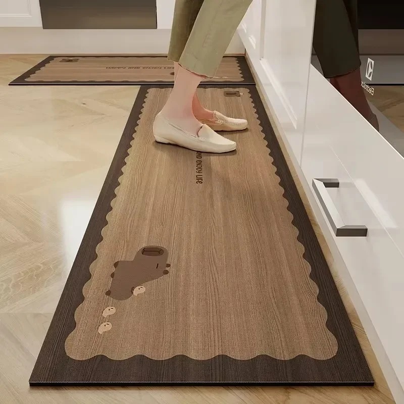 ห้องครัวแผ่นกันน้ําลื่นไวนิลพร - Commercial Kitchen Vinyl บทวิจารณ์และราคา