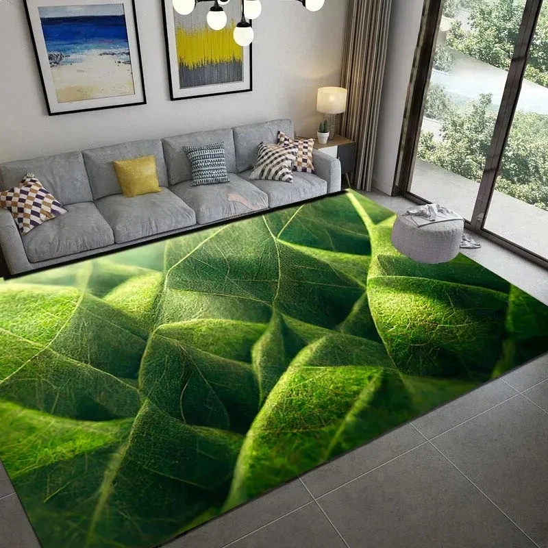 พรมใบปาล์มสีเขียวฤดูร้อน พรมหญ - Commercial Kitchen Floor บทวิจารณ์และราคา