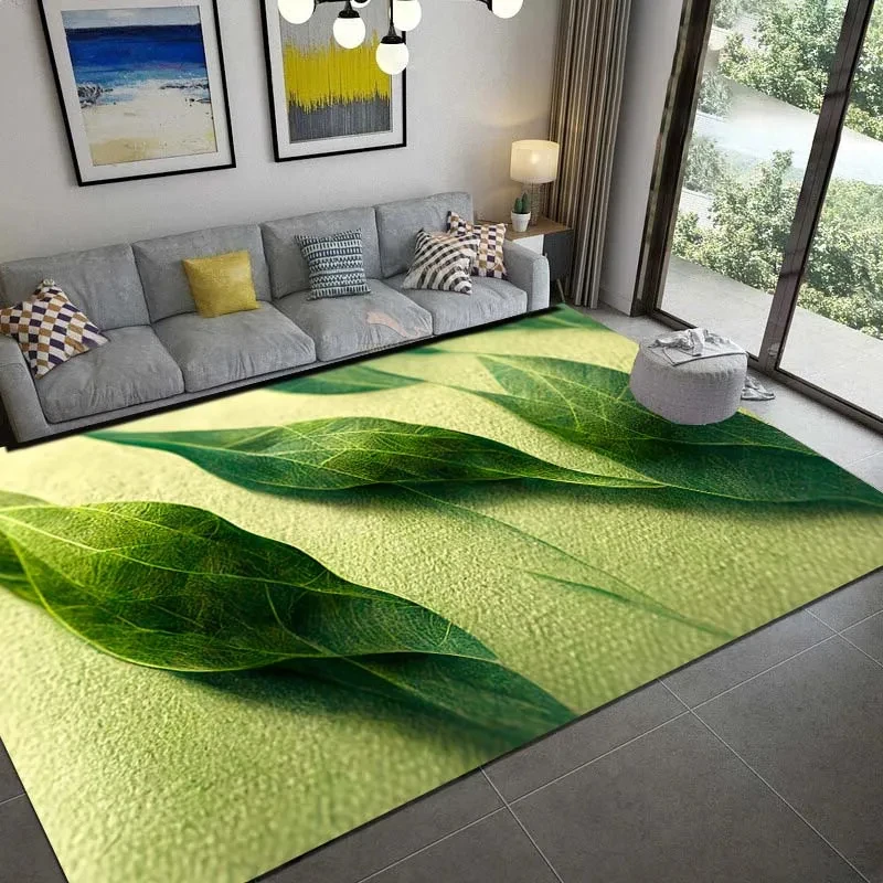 พรมใบปาล์มสีเขียวฤดูร้อน พรมหญ - Commercial Kitchen Floor บทวิจารณ์และราคา